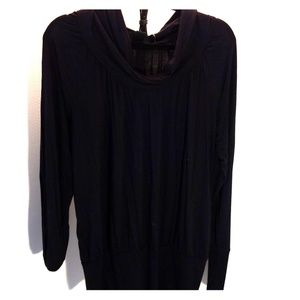 Self Esteem cowl neck knit top